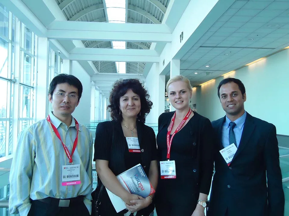 Group attending conference